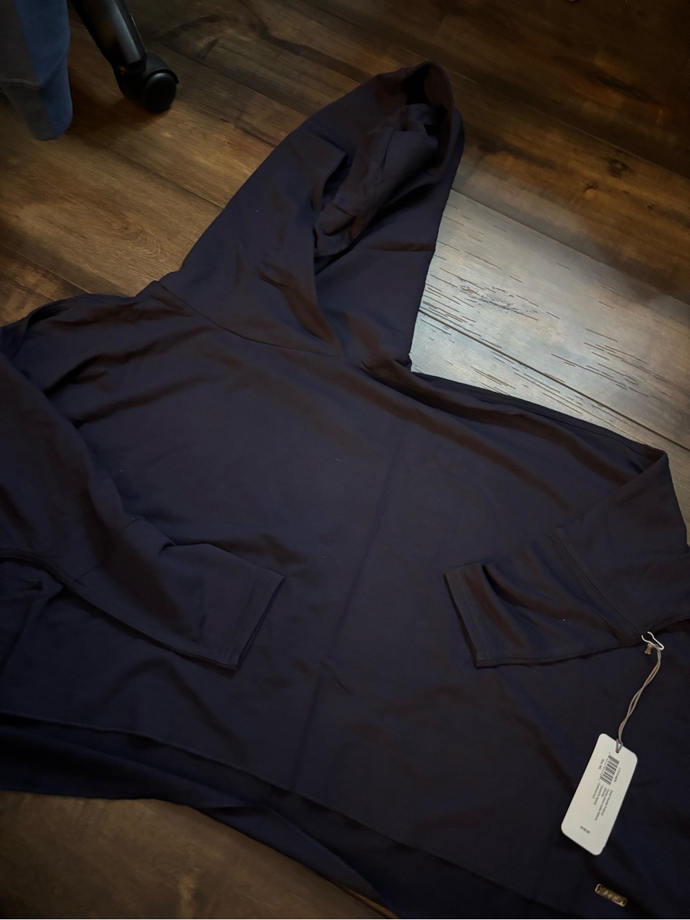 Jofit Navy Hooded Pullover Sweatshirt
